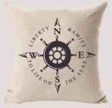 Popular Customized Digital Printing Cushions with Compass Symbols