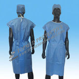 Disposable Visitor Coat Nonwoven Isolation Gown for Medical Area
