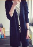 Women's Thin Cardigan Sweater Coat and Long Sections (BTQ117)