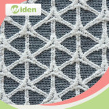 Geometric Pattern Crossing Net Embroidery Lace Fabric for Making Dresses