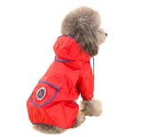 Customize Waterproof Durable PVC PU Puppy Dog Jacket