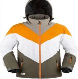 2015 Mens Contrast Color Waterproof European Style Ski Jacket