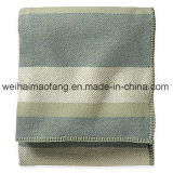 Woven Pure Virgin Merino Wool Blanket