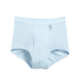 Combed Cotton Front Openning Sexy Mens Boxer Briefs