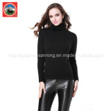 High Collar Stretch Knitwear/Yak Wool Sweater/Cashmere Clothing