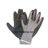 Palm Coated Latex Gloves Construction Gloves Work Glove