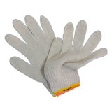 White Knitted Cotton Gloves Safety Work Glove