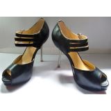 Fashion High Heel Ladies Peep Toe Sandals (HCY02-051)