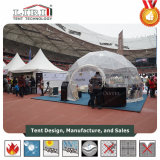 Small Transparent Half Sphere Geodesic Tent for Sports Event Showroom