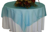 Fancy Organza Table Overlay/Table Cloth for Wedding Decoration Cheap Price From China