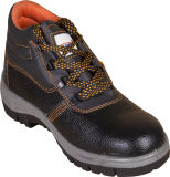 Hige Quality Leather Steel Toe Work Safety Shoes