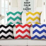Nordic Style Simple Wave Geometry Decorative Cushion Cover with Invisible Zipper (35C0283)