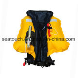 2018 Hot Sale 275n 33G Inflatable Solas Ce Ec CCS Approval Automatic Life Jacket for Kids Swimming with Cylinder Life Vest
