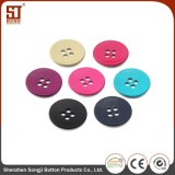 Fashion Customized Printing 4 Hole Eyelet Metal Dome Button for Trousers