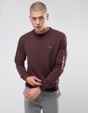 Top Quality Red Wine Sweatshirt with Pocket