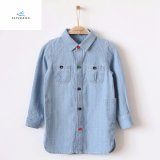 New Style Simple Classic Girls' Long Sleeve Denim Shirt by Fly Jeans