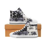 Dropshipping Factory Design Your Own Shoes with Sublimation Prints Classic Unisex Canvas Sneakers