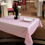 Professional Printed Square Polyester Airline Tablecloth