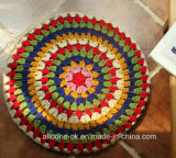Hand Crochet Zen Pad Mat Pastoral Futon Meditation Cushion Decoration