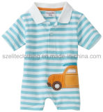 Custom High Quality 100% Cotton Baby Bodysuits (ELTROJ-35)