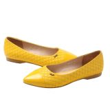 2016 Fashion Pointed Toe Casual Women Flat Shoes (HCY02-698)