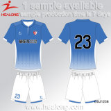 Healong Fresh Design Clothing Gear 100% Polyester Sublimation Students Football Uniforms