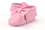Fashion New Design Soft Leather Toddler Infant Shoes