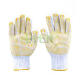 PVC Dotted Cotton Gloves, Cotton Dotted Gloves, Dotted Gloves