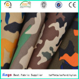 Polyurethane Coated Oxford 900d Luggage Fabric with Camouflage Printed