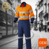 OEM Bright Colored Mechanic Overalls with Hi Vis Reflective Tape