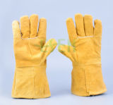 Hot Sell High Quality Cow Split Leather Working Hand Glove/Working Leather Glove