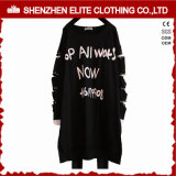 Women's Fashion Clothes Black Oversized Sweatshirts Wholesale (ELTHI-64)