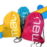 Wholesale Backpack Style Nylon Polyetser Promotional Gym Sack Drawstring Bag