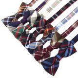 Fashion Cheap Woven Polyester Colorful Mens Bow Tie Strip Bow-Tie (B001-)