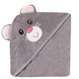 Cute Designs of Baby Hooded Bath Towel Made of Cotton
