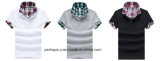 Fashionable Mens Print Collar Cotton Polo Shirt