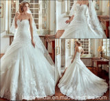Sweetheart Bridal Gowns Puffy Tulle Lace Custom Wedding Dresses Y1011