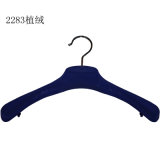 Non-Slip Men's Flocking Top Clothes Hangers Custom