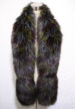 Lady Fashion Colorful Faux Fur Winter Long Scarf (YKY4628)