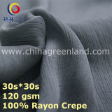 Factory Rayon Crepe Fabric for Garment Blouse Clothes (GLLML436)