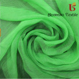 Solid Dyed Woven Polyester Chiffon Fabric for Dress