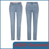 Women Skinny Light Wash Blue Jeans (JC1119)