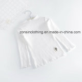 Pure Color Round Collar All-Match Girls' Bottoming T-Shirt