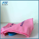 Bamboo Fiberor Polyester Cooling Towel with OPP Bottle Packing
