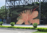 Outdoor SMD Pitch 10mm Rental LED Curtain with 500X1000mm Panel