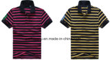 Sunshine Mens Stripe Golf Polo Shirt