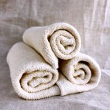 Hemp Organic Cotton Face Cloth, Mini Face Towel