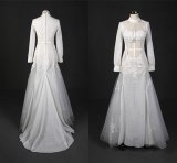 Fashion Muslim Long Evening Bridal Gown Mermaid Wedding Dress Wy7332