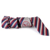 Top Quality Silk Striped Logo Necktie Custom Made Formal Men's Tie