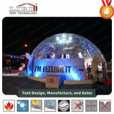 Geodesic Domes Marquee Tent with Transparent Cover